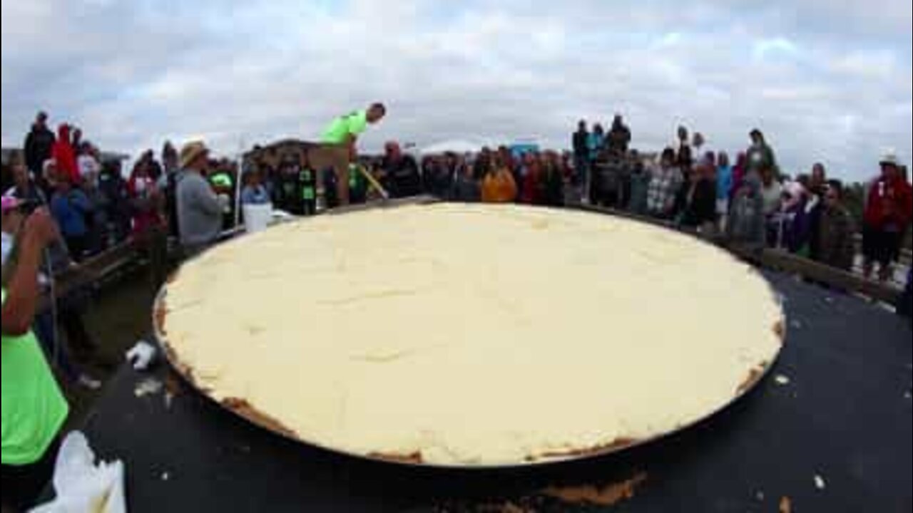 Novo Recorde Mundial: a maior tarte de limão foi feita na Flórida