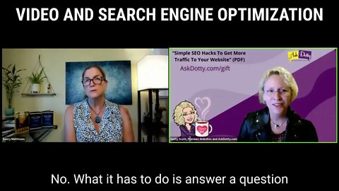 Video and Search Engine Optimization