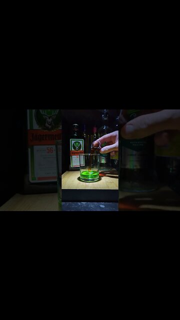 Green Melon and Jagermeister