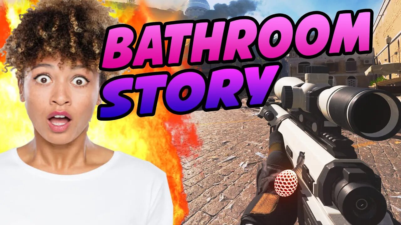 Funny Bathroom Story! | MW2 Ground War Live