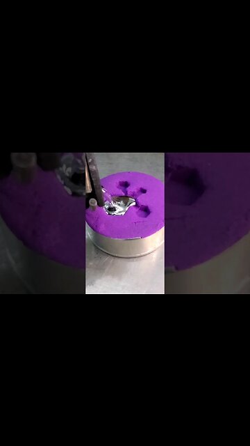 Molten Metal Casting #shorts #shortsfeed