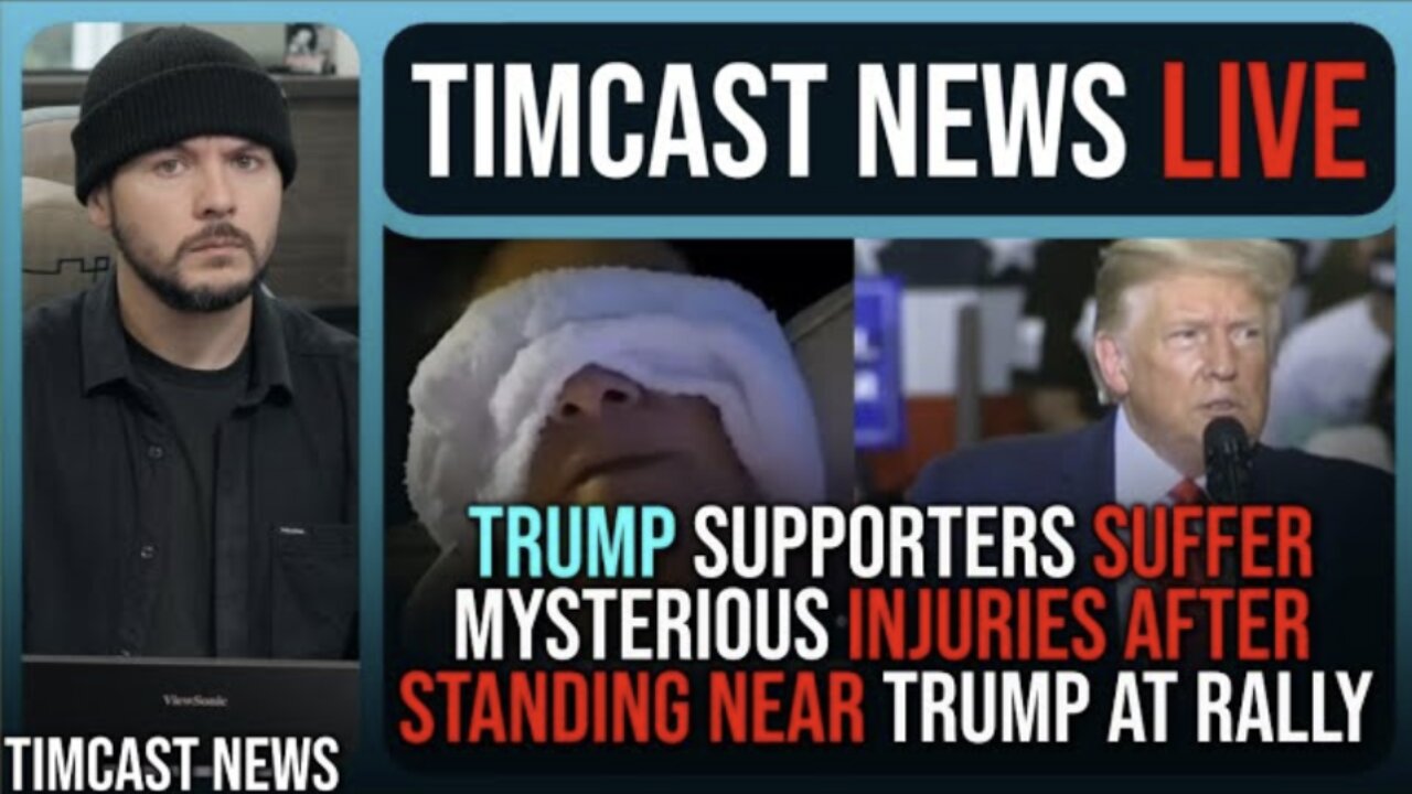 Trump Supporters Suffer Mysterious Injuries After Rally, Israel Attack Pushes WW3 Fear | TimcastNews