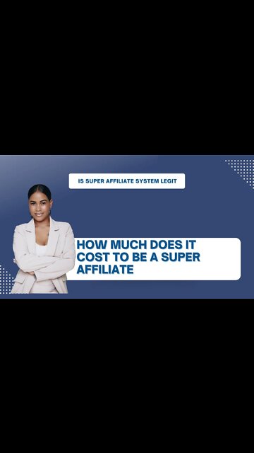 Is Super Affiliate System a Scam?