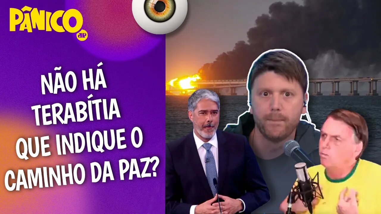 GOSSIP DO ZUZU: RELAÇÃO DE BOLSONARO E BONNER FOI MAIS DESTRUÍDA QUE A PONTE DA CRIMEIA E RÚSSIA?