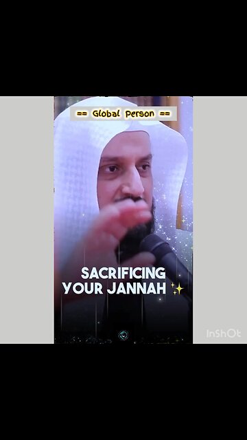 Do not sacrifice your Jannah for the pleasures of this dunya(world)