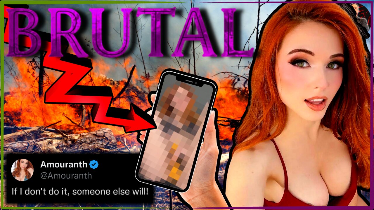 Amouranth AI Girlfriend App Creating Lonely Simps? Twitch is RUINING Lives!