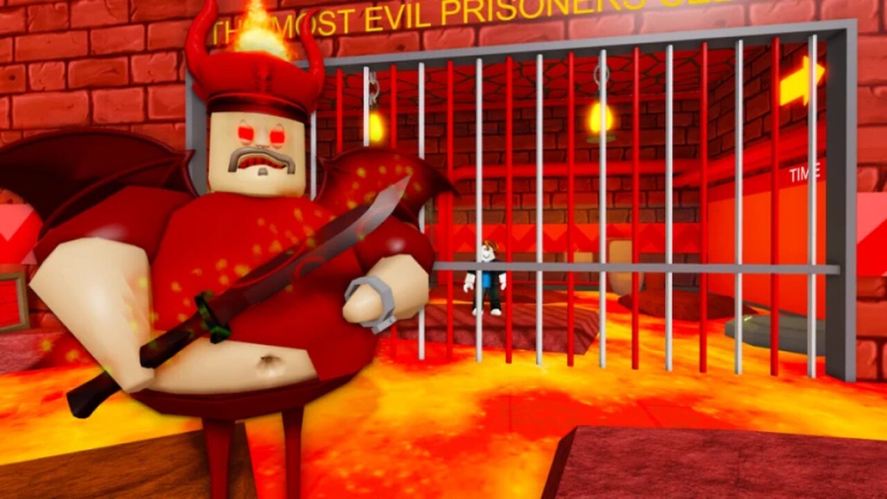 ESCAPE DEMON BARRY'S PRISON RUN OBBY ROBLOX #wecr8fun