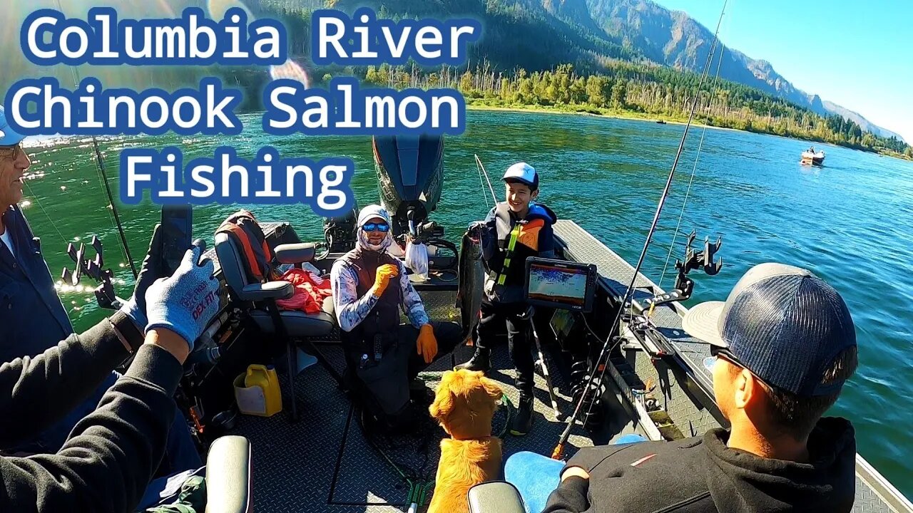 COLUMBIA RIVER CHINOOK SALMON FISHING* with Bill Monroe Fishing Guide