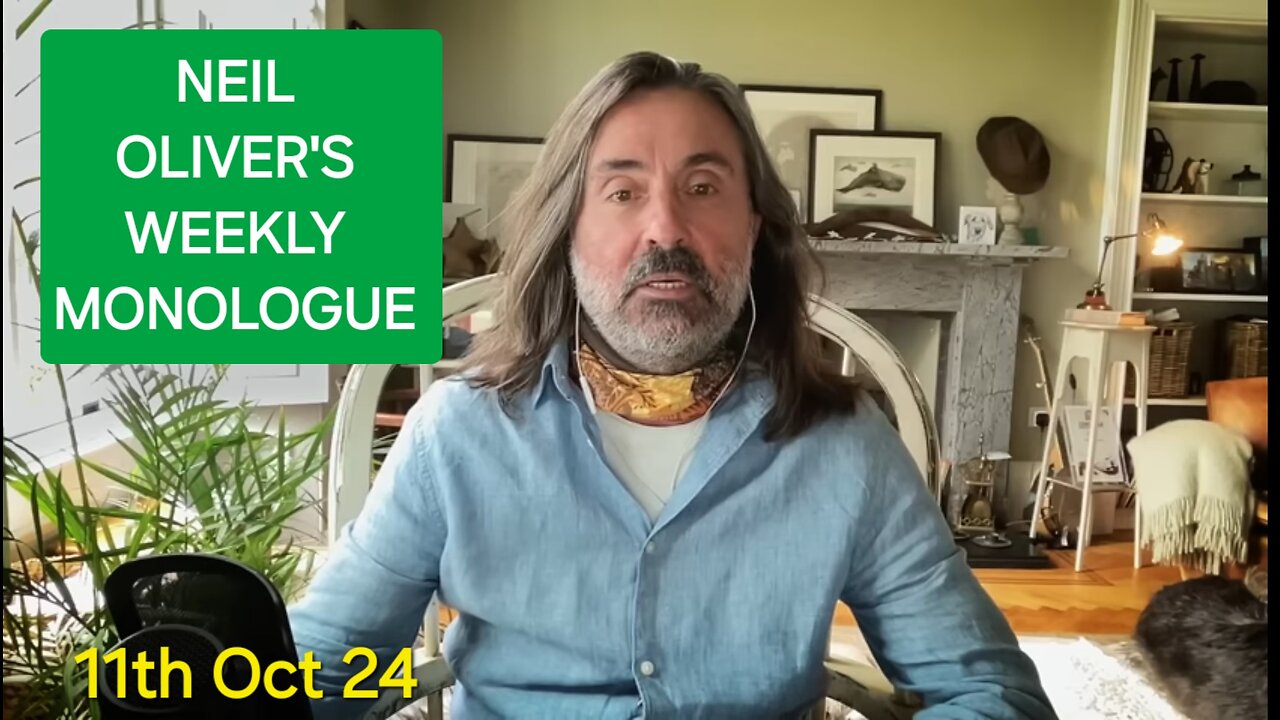 Neil Oliver's Friday Monologue - 11th October 2024.