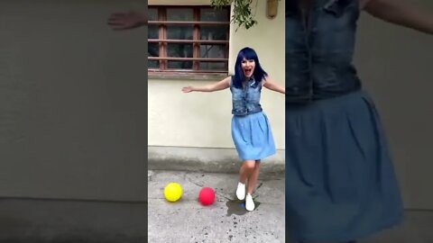 Magic baloons Crazy trend Funny TikTok by NOODINA shorts