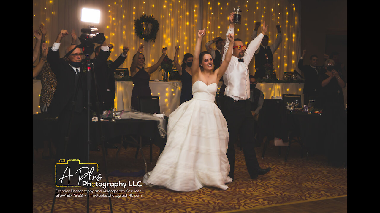 Wedding Videography Mark and Stephanie first dance "Nothing Else Matters"