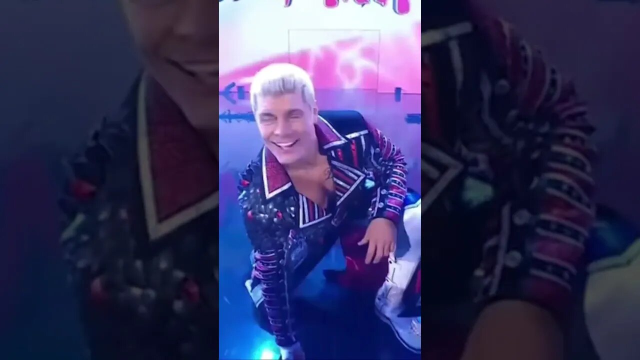Codey Rhodes entrance WWE raw #shorts