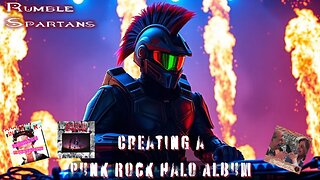 Creating a Punk Rock Album for the Rumble Spartans using AI