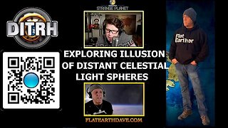 Exploring Illusion of Distant Celestial Light Spheres - Strange Planet Richard Syrett