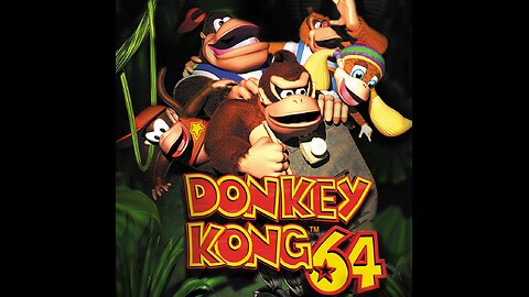 Donkey Kong 64 on N64 (sorry for the start) Part 2 -Was Live- (GAMEPLAY)