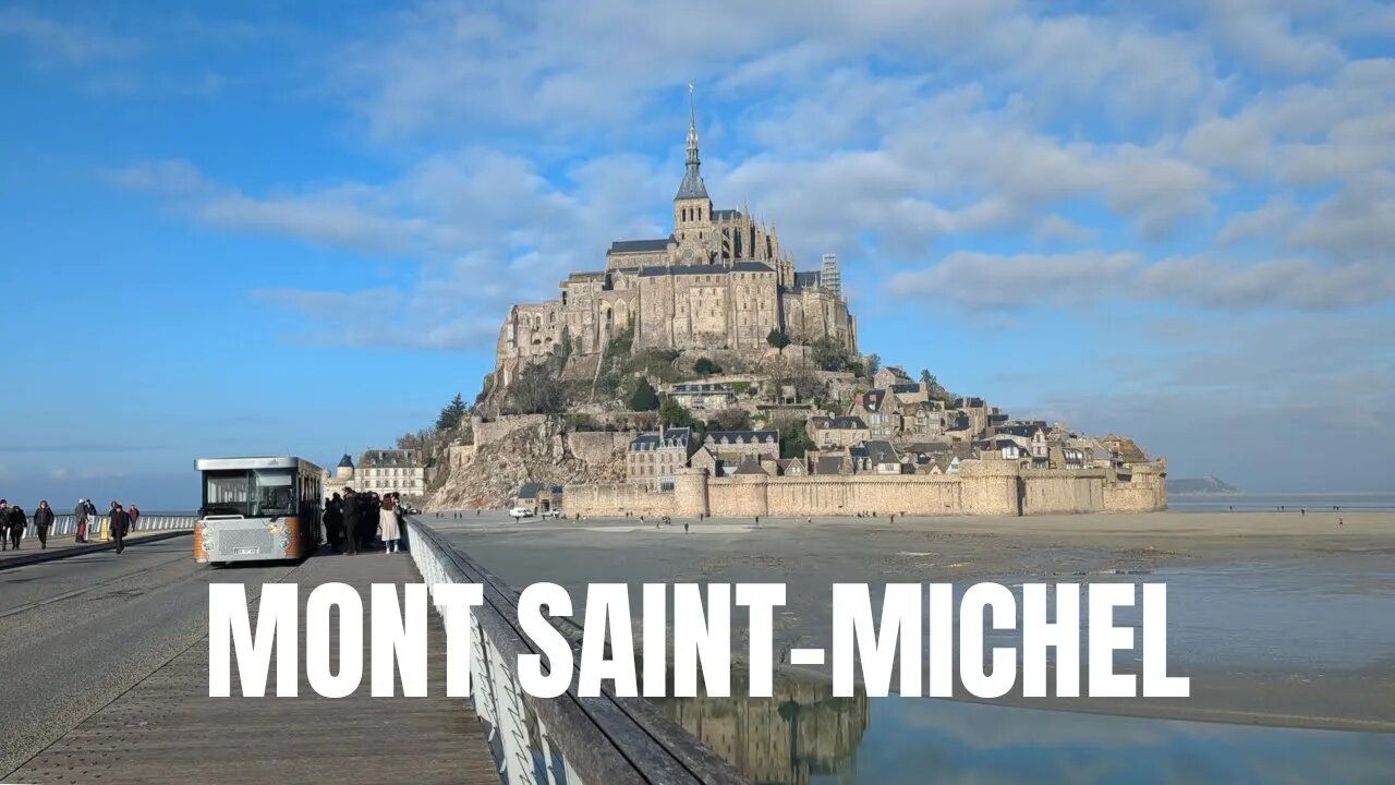 🇫🇷 Mont Saint-Michel Normandy, France 4K 60fps walking tour