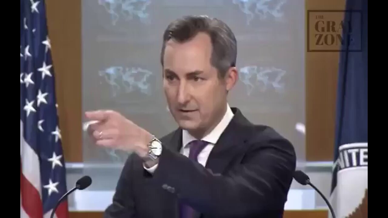 People are sick of the bullsh*t here”: Grayzone Journalist Confronts US State Dept Spox Matt Miller