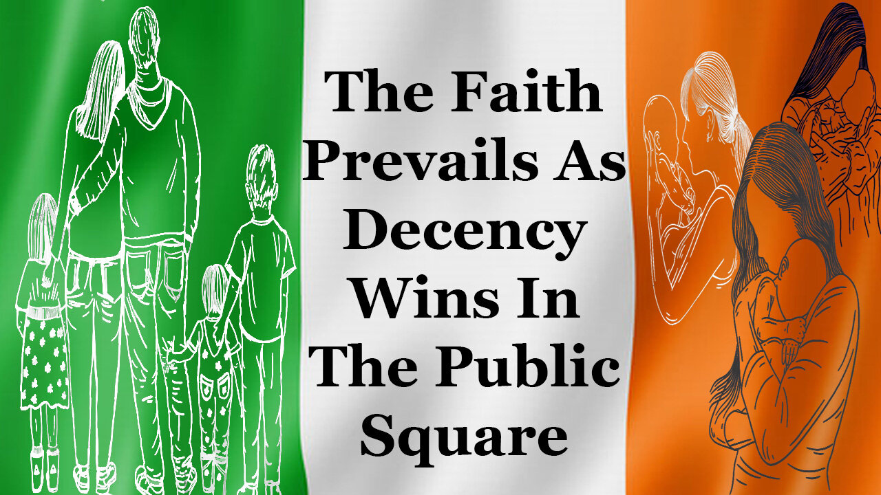 The Faith Prevails As Decency Wins In The Public Square