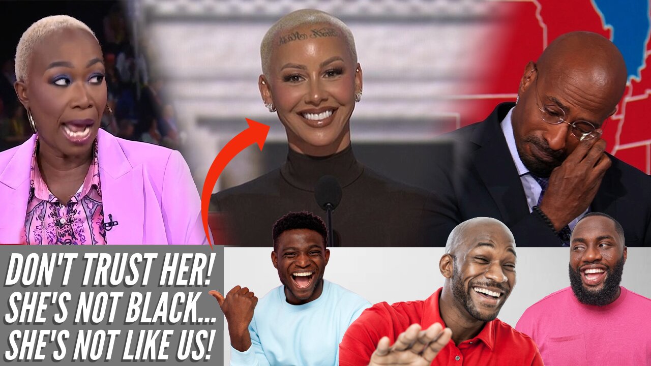 Joy Ried & Van Jones WARNS BLACK VOTERS Not To Trust Amber Rose After Endorsing Trump