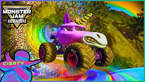 Monster Jam ADVENTURE | Knock Knock | MEGALODON & SPARKLE SMASH Crash MONSTER MUTT’s Home | Ep 11