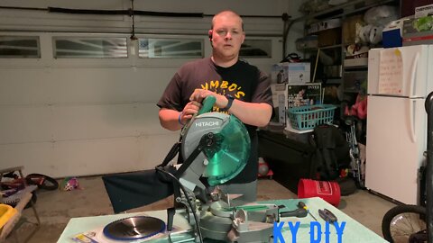 Miter Saw blade change