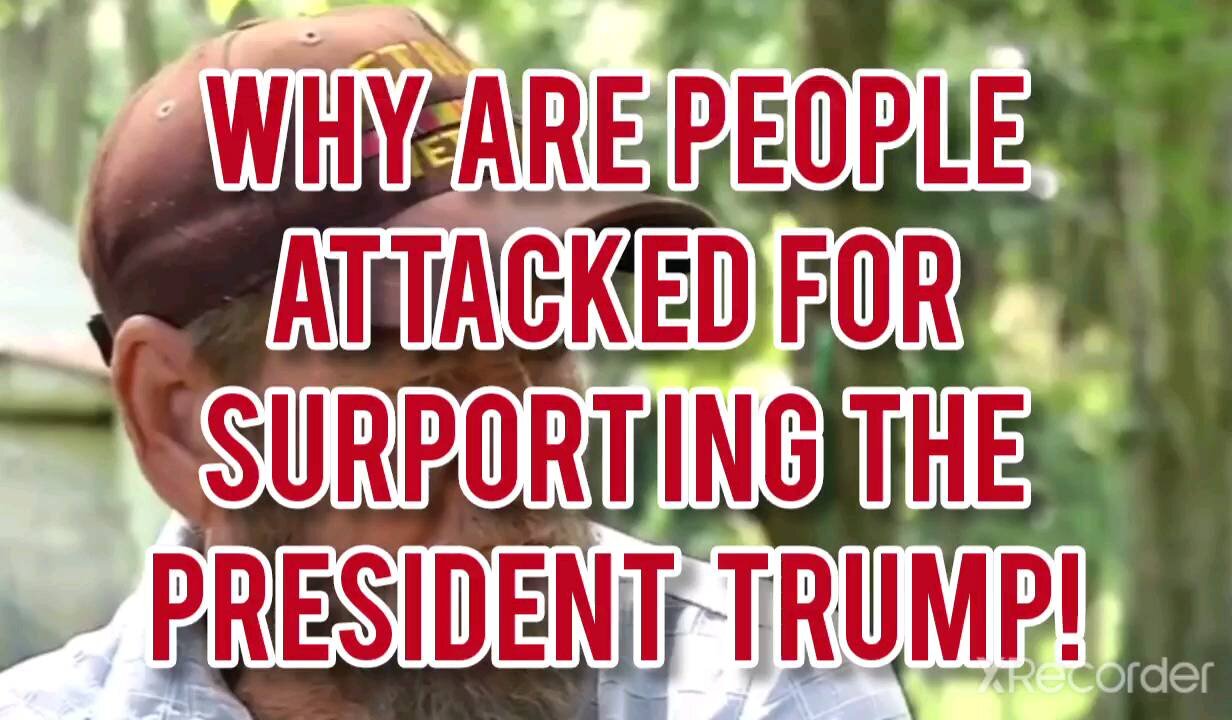 Why Are People Attack for SURPORTING TRUMP?