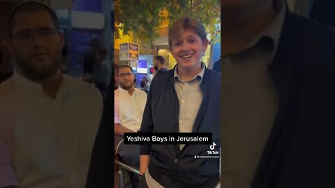 Yeshiva boys in Jerusalem