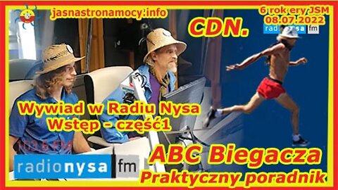 ABC Biegacza - Praktyczny Poradnik - Wywiad w Radiu Nysa - Wstęp część 1 - CDN.