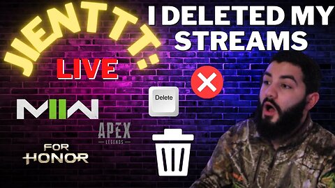 DELETED MY LIVES ON YOUTUBE BY ACCIDENT (Starting fresh)
