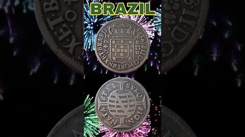 Brazil 640 reis 1996.#shorts #coinnotesz