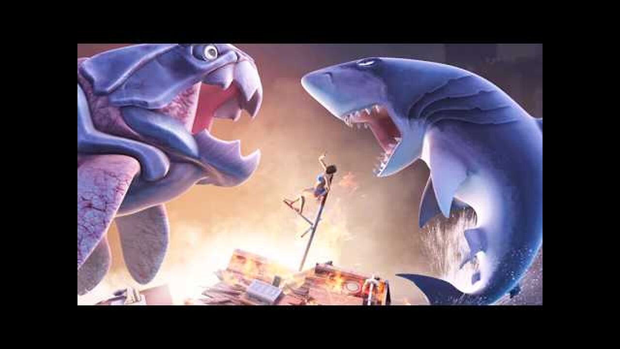 Sea Monster Battles! Megalodon vs Dunkleosteus - Jurassic World