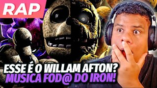 REAGINDO ao RAP DO SPRINGTRAP (FNAF) - ELE SEMPRE VOLTA | IRON MASTER | React Anime Pro