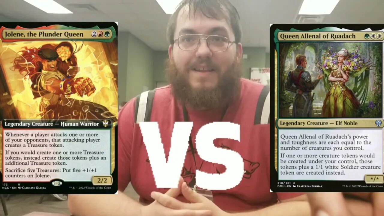 Commander MTG - Jolene Plunder Queen vs Queen Allenal