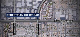 Person hit in suspected DUI crash in Las Vegas