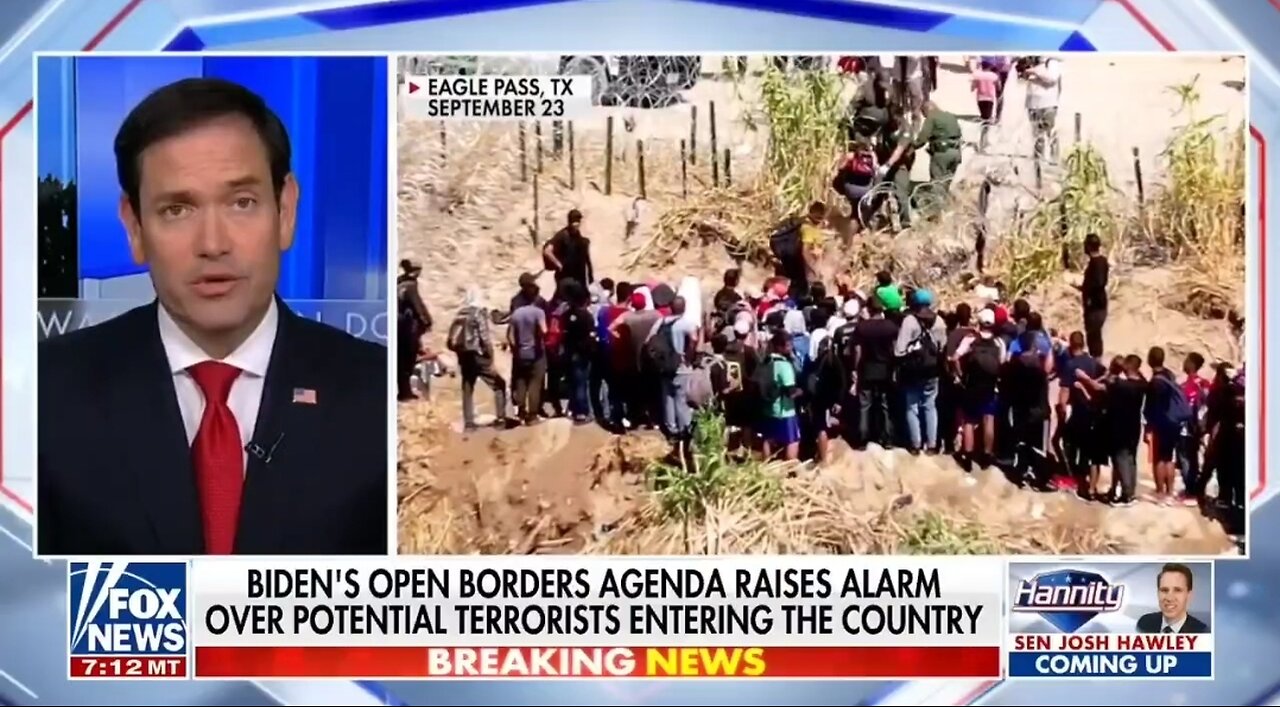 Sen Rubio: Biden's Open Border is a Migratory Crisis Of Epic Proportions