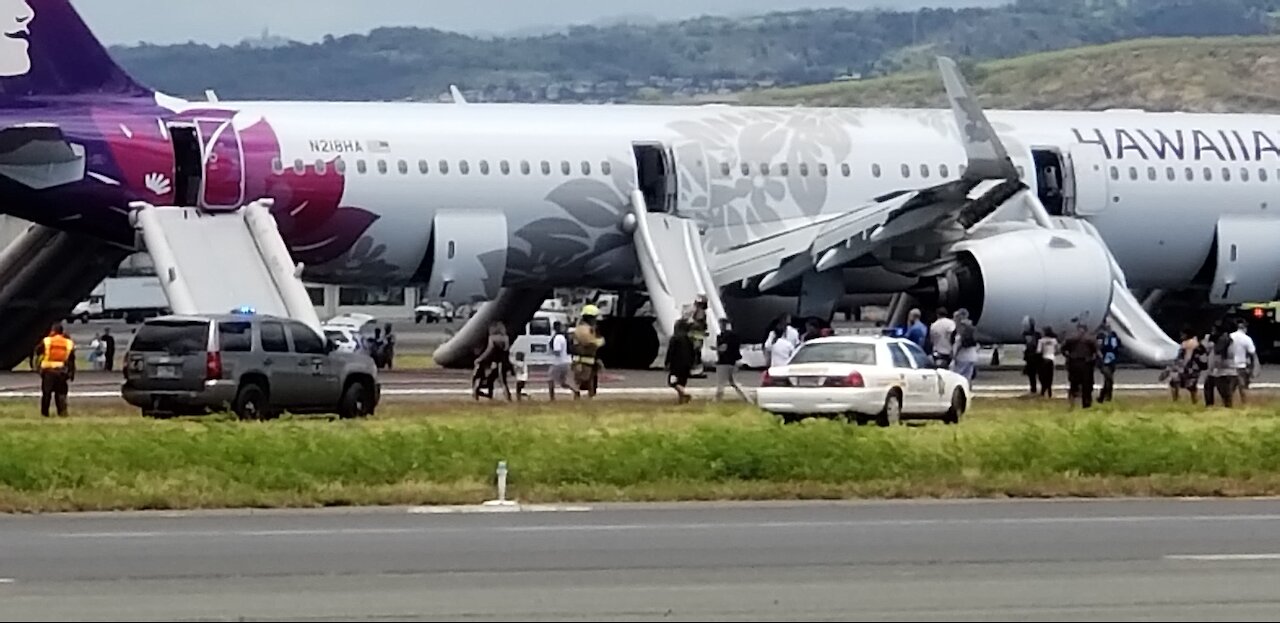 Smoke in cargo hold forces Hawaiian Airlines flight to make emergency landing at Honolulu airport