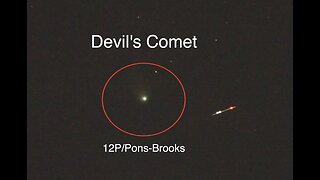 Devils Comet 12P/Pons-Brooks