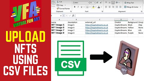 Batch Upload NFTS using CSV Files for Thirdweb