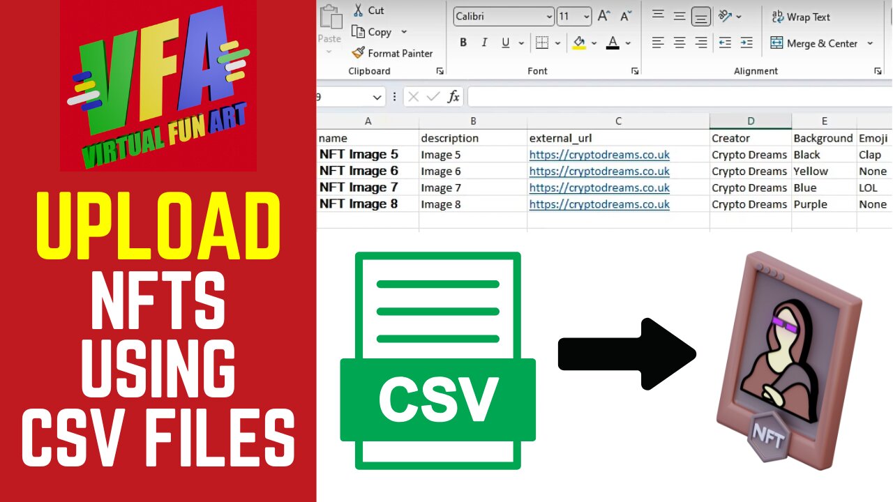 Batch Upload NFTS using CSV Files for Thirdweb