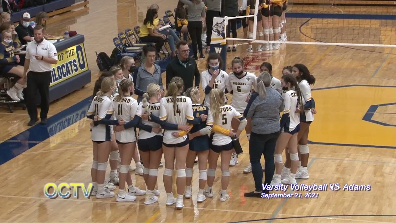 Varsity Volleyball vs. Adams 9-21-21