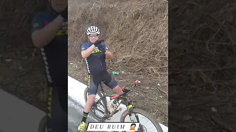 GRINGO DEU RUIM NA TRILHA DE BIKE BRASIL #pedal #amigos #tiktokviral #meme #arabic #viral #shorts