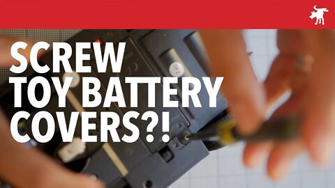 Screw Toy Battery Covers