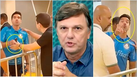 "NÃO TEM COMO JUSTIFICAR! O Abel Ferreira..." Mauro Cezar CRITICA episódio com CELULAR DE REPÓRTER!