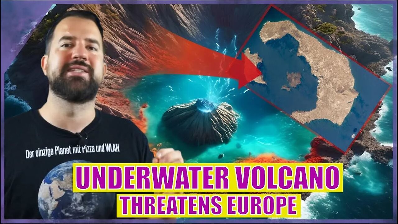 UNDERWATER VOLCANO in Europe about to erupt? Horrifying discovery on SANTORIN!