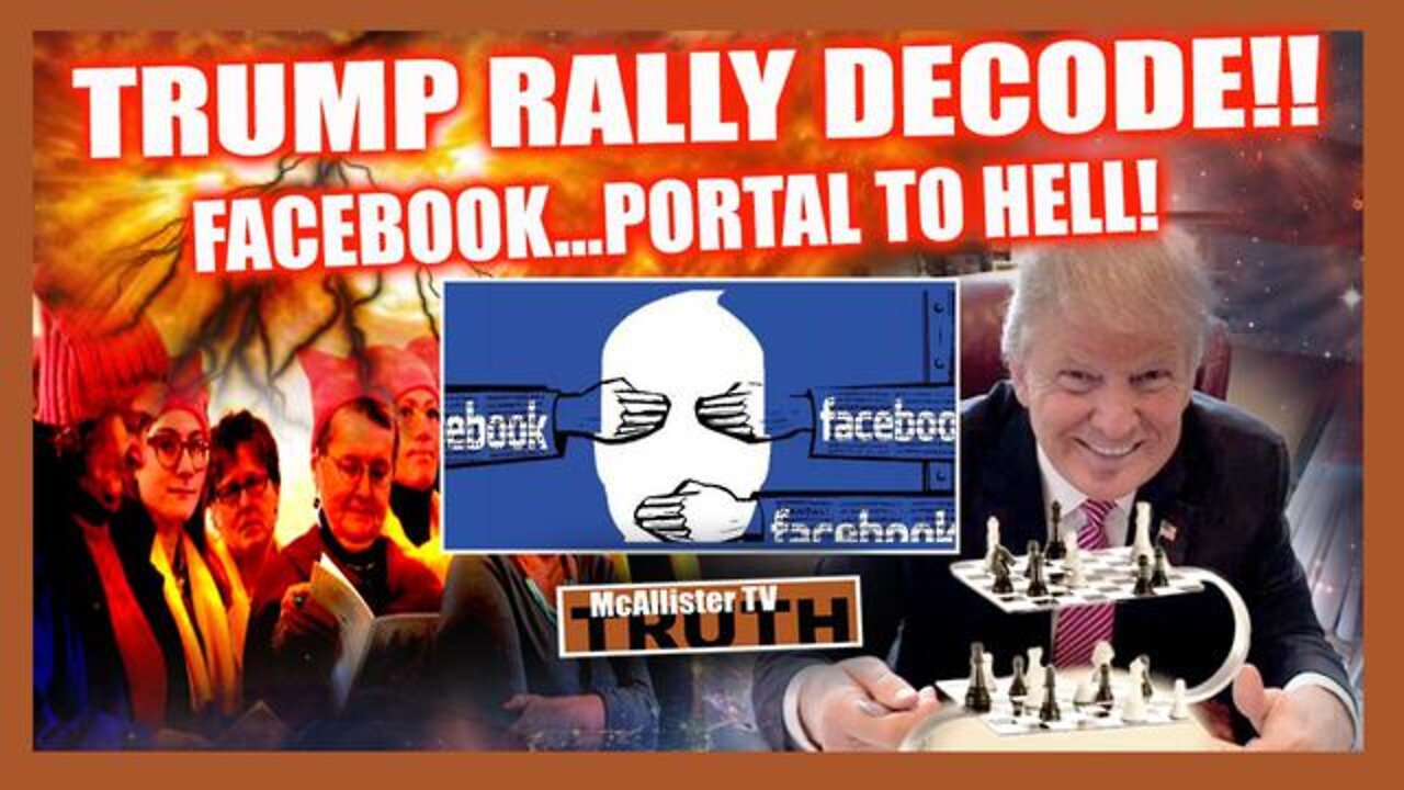 MCALLISTER TV 6/20/22: FACEBOOK MEZZANINE LEVEL OF HELL! POTUS RALLY DECODE! NUCLEAR THREAT TALK!