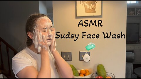 ASMR Sudsy Face Wash 🧼 Preview!