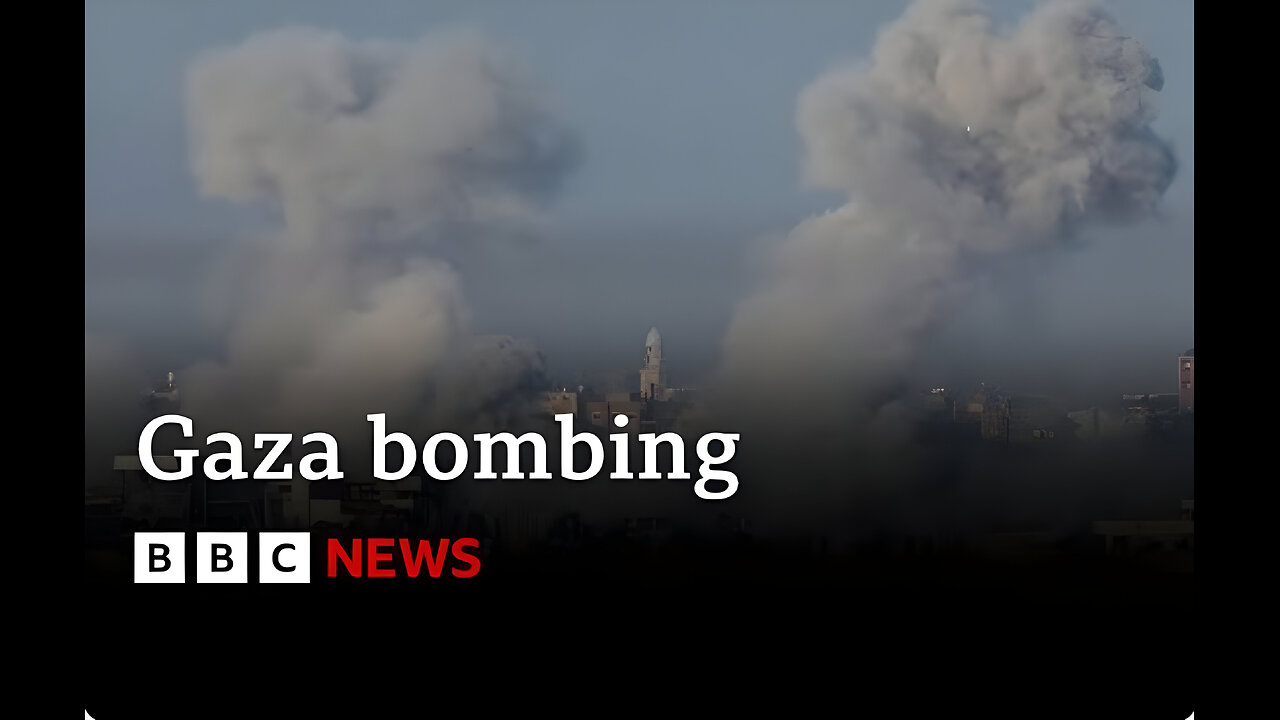 Israel continues bombing of Gaza as US urges protection of civilians | BBC News