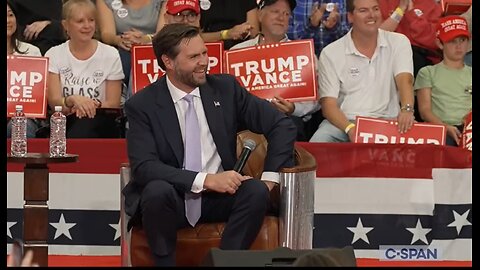 JD Vance Town Hall with Lara in Monroe, North Carolina