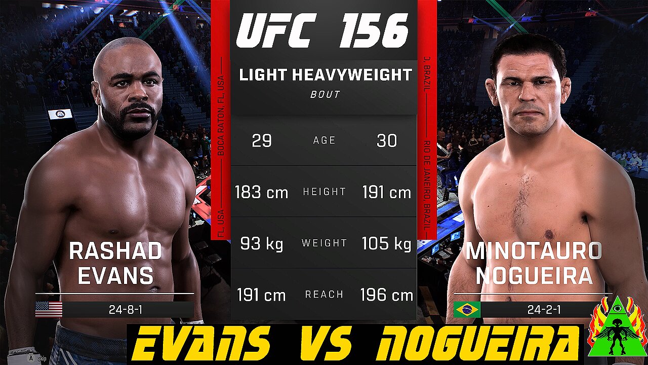 UFC 5 - EVANS VS NOGUEIRA