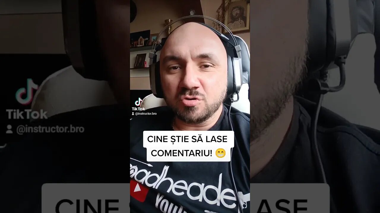 CINE ȘTIE SĂ LASE COMENTARIU! 😁